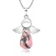 Little Angel Wings Crystal Luck Necklace Little Angel Wings Crystal Luck Necklace
