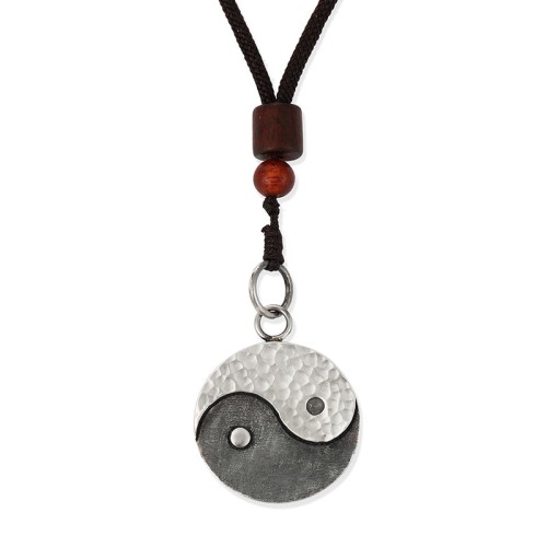 Sterling Silver Yin Yang Balance Harmony Necklace Sterling Silver Yin Yang Balance Harmony Necklace