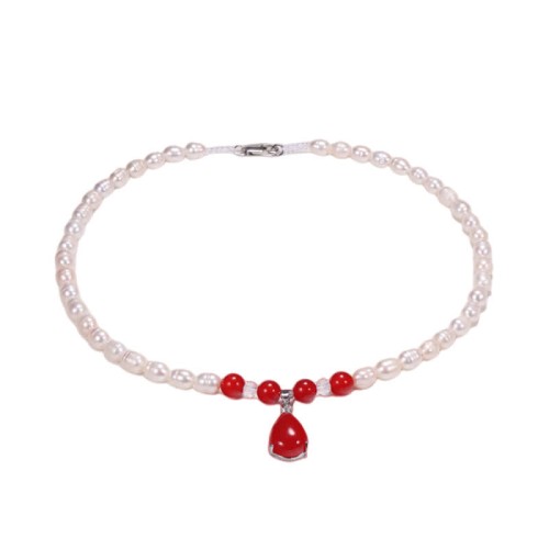 Pearl Bead Waterdrop Calm Necklace Pendant Pearl Bead Waterdrop Calm Necklace Pendant