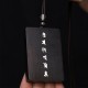 999 Silver Red Sandalwood Ebony Om Mani Padme Necklace 999 Silver Red Sandalwood Ebony Om Mani Padme Necklace