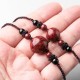 Cinnabar Stones Bead Necklace Cinnabar Stones Bead Necklace