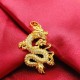 Gold Dragon Protection Necklace Pendant Gold Dragon Protection Necklace Pendant