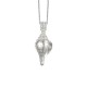 Sterling Silver Shankha Conch Shell Lucky Necklace Pendant Sterling Silver Shankha Conch Shell Lucky Necklace Pendant