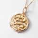 925 Sterling Silver Tridacna Stone Year of the Dragon Necklace 925 Sterling Silver Tridacna Stone Year of the Dragon Necklace