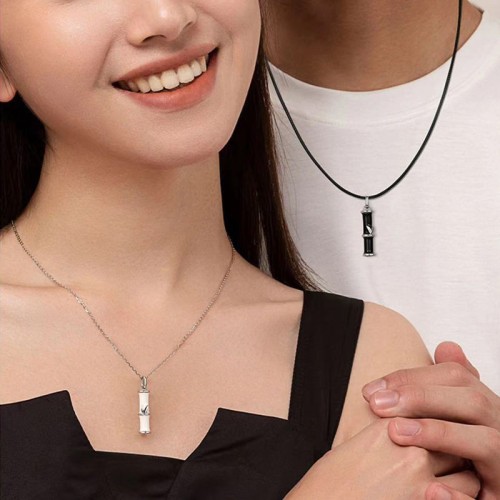 Bamboo Copper Couple Luck Necklace Pendant Bamboo Copper Couple Luck Necklace Pendant