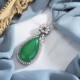 Cyan Jade Harmony Necklace Cyan Jade Harmony Necklace