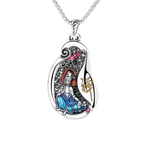 Avalokitesvara Copper Wealth Necklace Avalokitesvara Copper Wealth Necklace