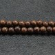 Wenge Wood Turquoise Stone Calm Necklace Pendant