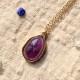 Green Aventurine Amethyst Rose Quartz Necklace
