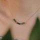 Bamboo Leaf Jade Wealth Pendant Necklace Bamboo Leaf Jade Wealth Pendant Necklace
