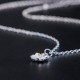 Sterling Silver Cherry Blossom Blessing Necklace Pendant Sterling Silver Cherry Blossom Blessing Necklace Pendant
