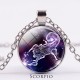 12 Constellations Zodiac Moon Star Protection Necklace 12 Constellations Zodiac Moon Star Protection Necklace