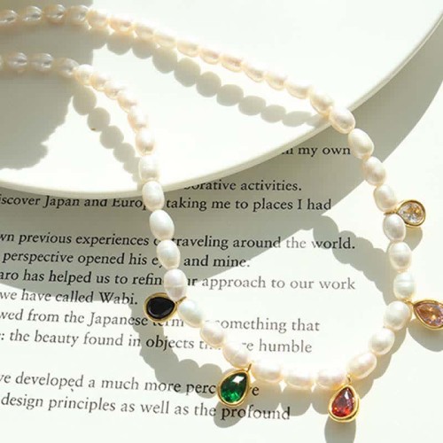 Pearl Crystal Purity Necklace Pendant Pearl Crystal Purity Necklace Pendant