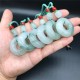 Natural Jade Peace Buckle Prosperity Necklace