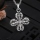 925 Silver Double Dorje Vajra Necklace Pendant 925 Silver Double Dorje Vajra Necklace Pendant