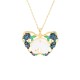 White Jade Elephant Butterfly Lotus Success Pendant White Jade Elephant Butterfly Lotus Success Pendant