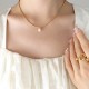Pearl Bead Peace Necklace Pendant Pearl Bead Peace Necklace Pendant