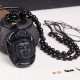Black Obsidian Kwan Yin Strength Necklace Black Obsidian Kwan Yin Strength Necklace