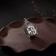 925 Sterling Silver Buddha Head Compassion Necklace 925 Sterling Silver Buddha Head Compassion Necklace