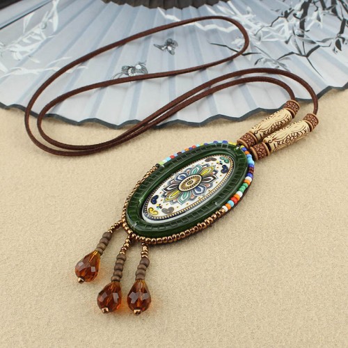 Mandala Beads Creativity Necklace Pendant