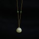 Hetian Jade Small Bag Prosperity String Necklace Pendant Hetian Jade Small Bag Prosperity String Necklace Pendant