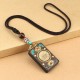 Tibet God of Wealth Ebony Peace Necklace Tibet God of Wealth Ebony Peace Necklace