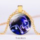 12 Constellations Zodiac Moon Star Protection Necklace 12 Constellations Zodiac Moon Star Protection Necklace