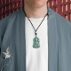 Four-armed Avalokitesvara Jade Amulet Necklace Four-armed Avalokitesvara Jade Amulet Necklace