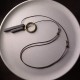 Zen Circle Ebony Wood Enlightenment Necklace Zen Circle Ebony Wood Enlightenment Necklace