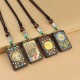 Tibet God of Wealth Ebony Peace Necklace Tibet God of Wealth Ebony Peace Necklace