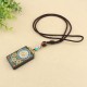 Tibet God of Wealth Ebony Peace Necklace Tibet God of Wealth Ebony Peace Necklace