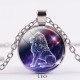 12 Constellations Zodiac Moon Star Protection Necklace 12 Constellations Zodiac Moon Star Protection Necklace