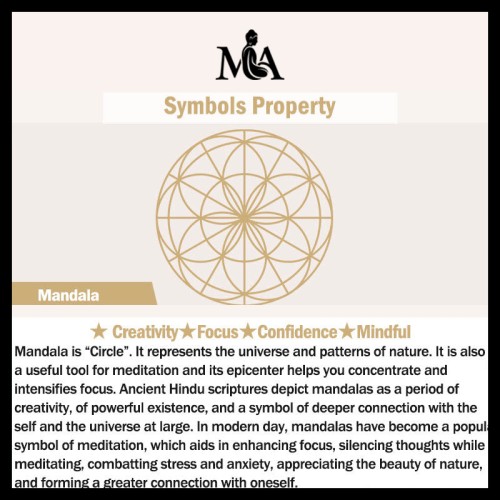 Mandala Beads Creativity Necklace Pendant