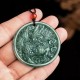 Natural Jade Kirin Abundance Necklace