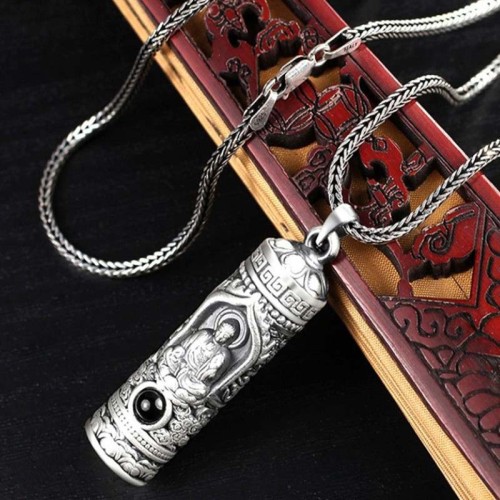 Chinese Zodiac Natal Buddha Prosperity Necklace