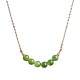 14K Gold Plated Hetian Cyan Jade Luck Necklace 14K Gold Plated Hetian Cyan Jade Luck Necklace