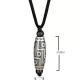 Nine-Eye Dzi Bead Auspicious Clouds Necklace Pendant Nine-Eye Dzi Bead Auspicious Clouds Necklace Pendant