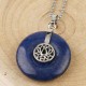 Amethyst Pink Crystal Lotus Healing Necklace Amethyst Pink Crystal Lotus Healing Necklace