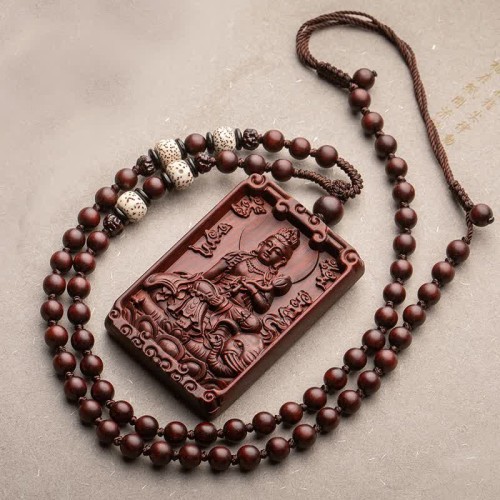 Chinese Zodiac Buddha Sandalwood Protection Necklace Chinese Zodiac Buddha Sandalwood Protection Necklace