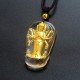 Tibetan Avalokitesvara Liuli Crystal Wealth Necklace Tibetan Avalokitesvara Liuli Crystal Wealth Necklace