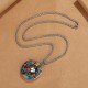 Dragon Year Colorful Bead Copper Protection Necklace Pendant Dragon Year Colorful Bead Copper Protection Necklace Pendant