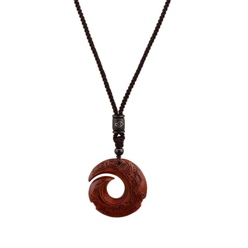 Red Sandalwood Ebony Wood Luck Necklace Pendant Red Sandalwood Ebony Wood Luck Necklace Pendant