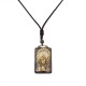 Ebony Wood Elephant God Fortune Necklace Ebony Wood Elephant God Fortune Necklace