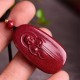 Laughing Buddha Yin Yang Cinnabar Blessing Necklace