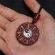 Cinnabar Bagua Rotatable Evil Spirits Protection Pendant Cinnabar Bagua Rotatable Evil Spirits Protection Pendant