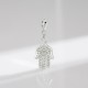 Evil Eye Hamsa Symbol Prosperity Necklace Pendant Evil Eye Hamsa Symbol Prosperity Necklace Pendant