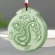 Chinese Zodiac Dragon Jade Luck Necklace