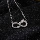 Sterling Silver Year of the Dragon Endless Knot Necklace Sterling Silver Year of the Dragon Endless Knot Necklace
