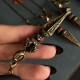Pentagram Eye of God Feather Copper Healing Necklace Pentagram Eye of God Feather Copper Healing Necklace