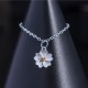 Sterling Silver Cherry Blossom Blessing Necklace Pendant Sterling Silver Cherry Blossom Blessing Necklace Pendant